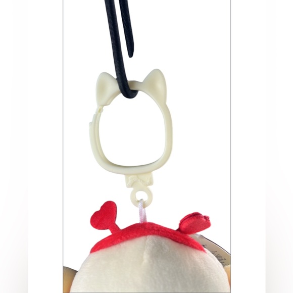 Squishmallows  Junie Yellow Plush Banana Keychain Bag Clip NWT - Picture 4 of 5